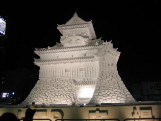 080208札幌雪祭り犬山城