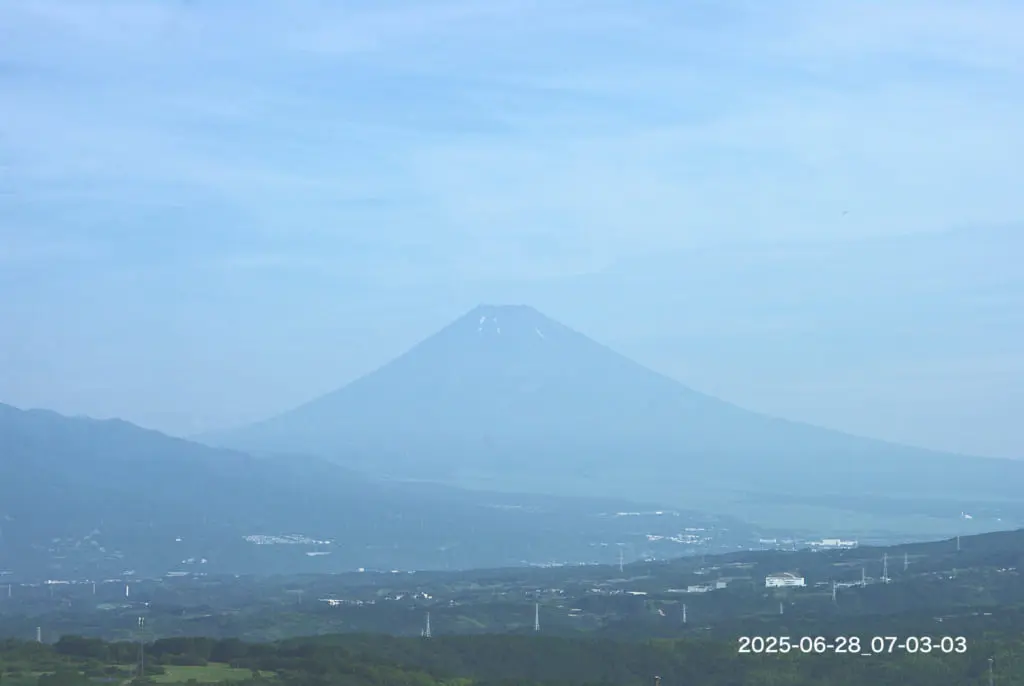 Today's Fuji-san : 28/Jun/2025 – 函南通信