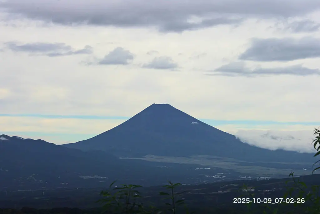 Today's Fuji-san ( Typhoon 22 ) : 09/Oct/2025 – 函南通信